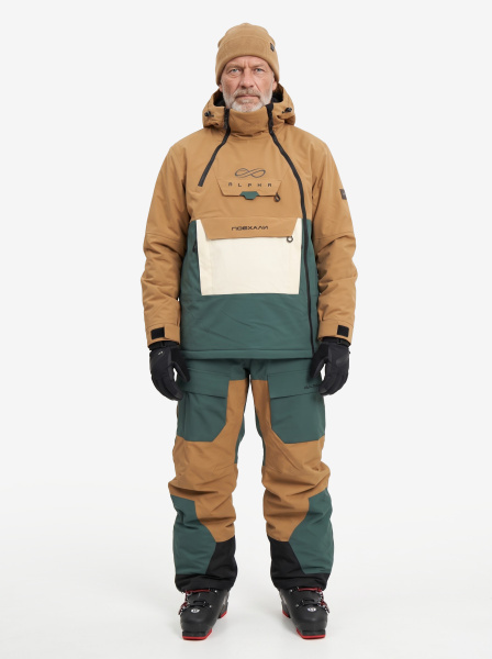 Мужской сноубордический костюм для лыж из мембранной ткани Alpha Endless Crusader PRO NYLON 3L 326/1667_68 Песчаная Дюна