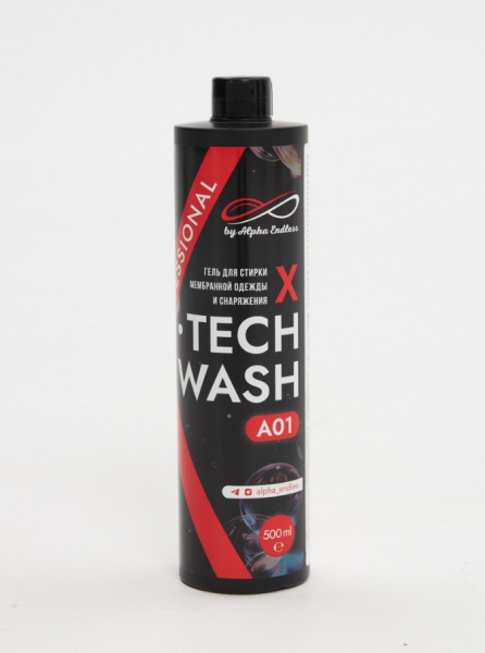 Гель для стирки мембранных тканей и снаряжения X-TECH WASH 724/А01 2.0 Alpha Endless