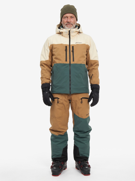 Мужской сноубордический комплект снегоходный для горных лыж Alpha Endless Required PRO NYLON 3L 326/2857_59 Песочная Дюна