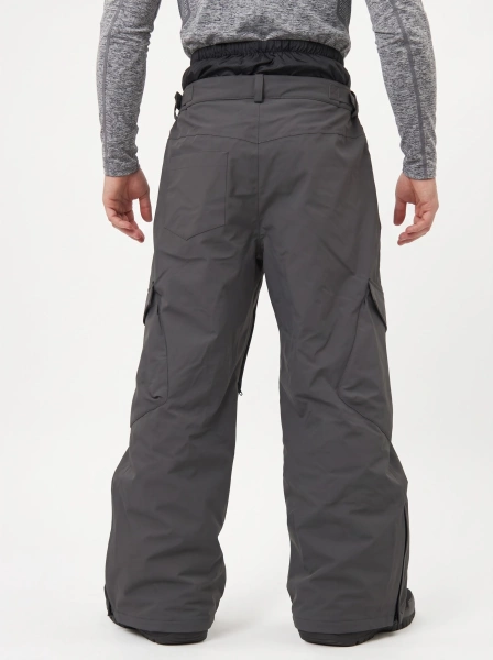 Мужские унисекс сноубордические широкие брюки Alpha Endless VAST PRO NYLON 3L 326/933_17 Серый
