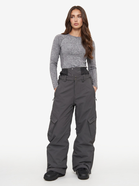 Женские унисекс сноубордические широкие брюки Alpha Endless VAST PRO NYLON 3L 326/933_17 Серый